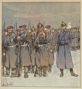 特定のプロイセン軍の剥奪 作： after Louis Charles Bombled