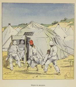 野戦病院 作： after Louis Charles Bombled