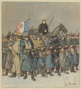 彼らは名誉を救った！ 作： after Louis Charles Bombled