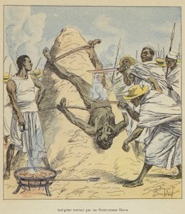 ホバ知事による土着の拷問 作： after Louis Charles Bombled