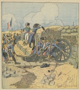砲兵司令官はいたるところにいた 作： after Louis Charles Bombled