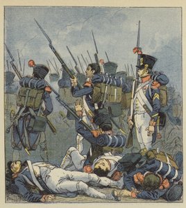 ワグラムは血なまぐさい戦いとして引用されました 作： after Louis Charles Bombled
