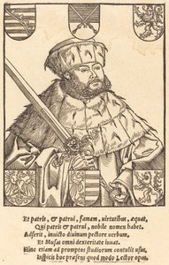 ジョン・フレデリック・ザ・マグナニモス、選挙ローブ[右] 作： after Lucas Cranach the Younger