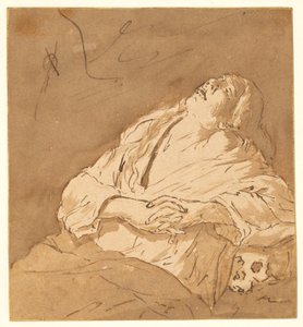 恍惚の聖マグダラのマリア 作： after Michelangelo Merisi da Caravaggio