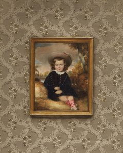 幼少時のリヒテンシュタイン王子ヨハン2世の肖像、1844年 作： after Moritz Michael Daffinger