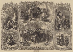 昔のクリスマス 作： after Myles Birket Foster