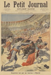 スペインの闘牛士エルエスパルテロがマドリードで雄牛に殺された
