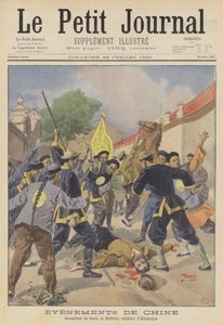 ボクサーの反乱：北京へのドイツの特使の殺害