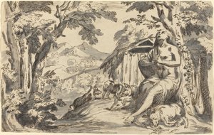 放蕩息子 作： after Pietro Testa
