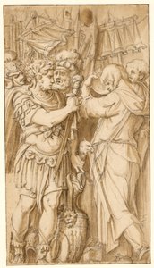 ローマの歴史からのシーン 作： after Polidoro da Caravaggio
