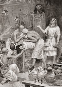 古代エジプトに遺体を埋め込むこと、ハチソンの歴史、国の出版物、1915年