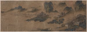 春の山の旧友を訪ねて