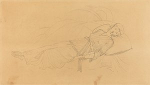 眠れる森の美女 作： after Sir Edward Coley Burne Jones