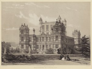 ウォラトンホール、ノッティンガムシャー 作： after Thomas Allom