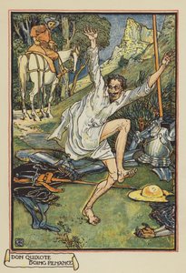 ドン・キホーテ 作： after Walter Crane