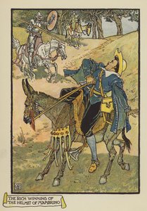 マンブリノのヘルメットの金持ち 作： after Walter Crane