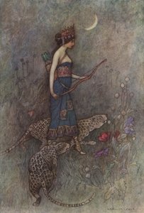 ジェフリー・チョーサー、モンクス・テール 作： after Warwick Goble