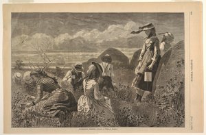 ベリーを集める 作： after Winslow Homer