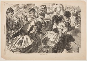 戦争からの帰宅 作： after Winslow Homer