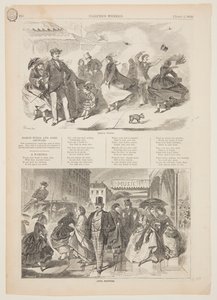 3 月の風と 4 月のにわか雨 作： after Winslow Homer