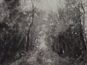 ハレルヤ2世、2017年、紙にエッチングとアクアチント 作： angus hampel