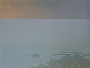 There is so much more, 2019, 油彩、金箔、パネル