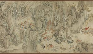 天の山での狩り 作： 匿名