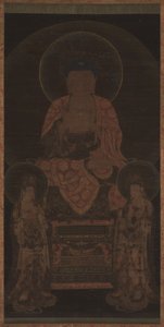 阿弥陀三尊 作： 匿名