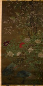 鳥と花 作： 匿名