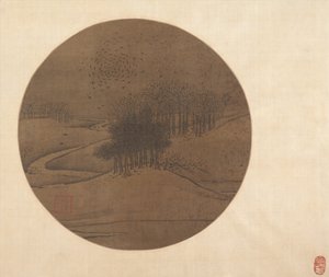 冬のカラスと裸の木 作： 匿名