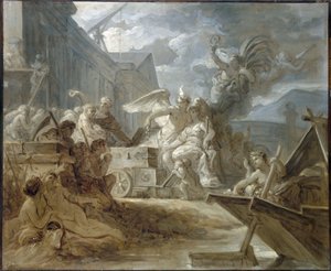 フランス語：Allégorie de la ville de Paris 作： 匿名
