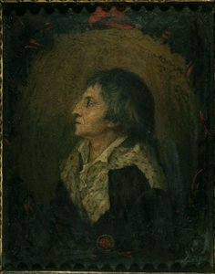 仏：ジャン＝ポール・マラ（1743-1793）の肖像、政治家・政治家 (P725) 作： 匿名