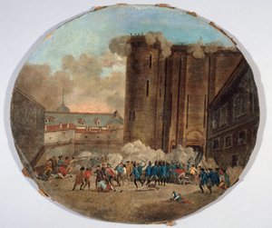 フランス語：1789年7月14日、バスティーユの牢獄 （P707-1）