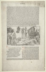 ベアトリスのビジョンを持つダンテとウェルギリウス 作： attributed to Baccio Baldini (Italian, c. 1436 1487)