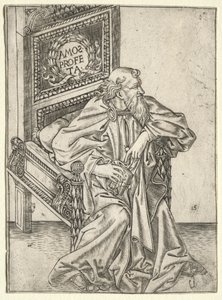 預言者：アモス 作： attributed to Baccio Baldini