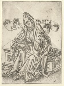 預言者：オバディア 作： attributed to Baccio Baldini