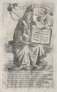 シビル: デルフィアン シビル 作： attributed to Francesco Rosselli