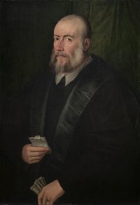 老人の肖像 作： attributed to Giulio Campi