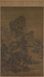 ジュラン風の風景 作： attributed to Liu Du