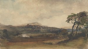 Middleham, Yorkshire 作： attributed to Peter DeWint