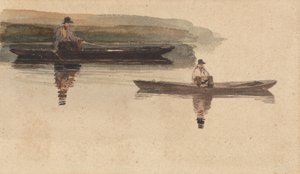 パントの二人の男 作： attributed to Peter DeWint