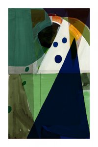 抽象的な森の峰々 作： cartissi