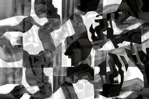 抽象的な人間の姿 作： cartissi