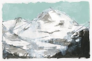 抽象的な山々の峰 作： cartissi