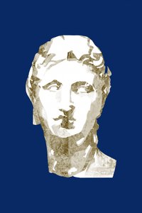 古代の黄金の胸像 作： cartissi