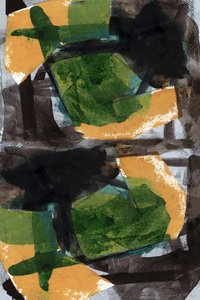 大胆な抽象的な形 作： 