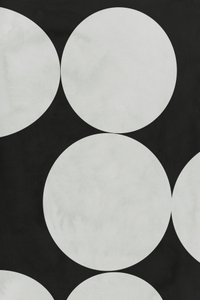 太字の黒と白の円 作： cartissi
