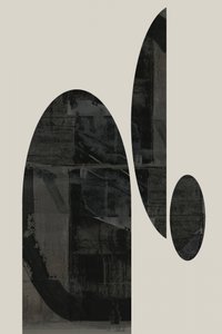 暗く抽象的な造形 作： 