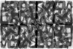 ダークグレーの模様 作： 