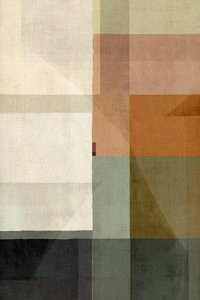 アースカラーの幾何学模様ブロック 作： cartissi